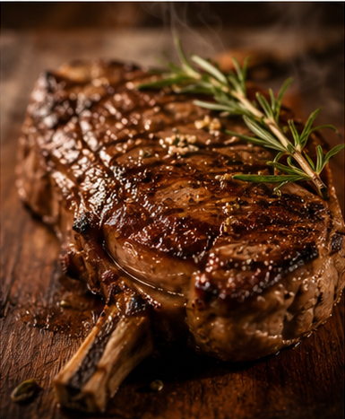 Grilled meat plate